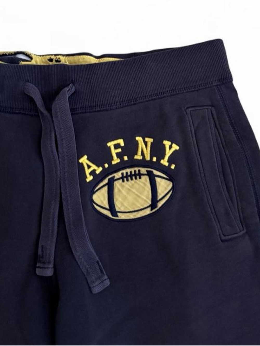 Y2K vintage Abercrombie & Fitch varsity straight leg sweatpants